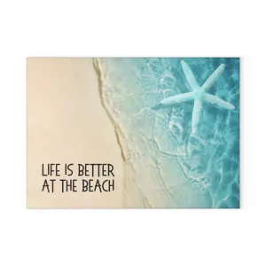Beach Glass Cutting Board  Life Is Better at the Beach