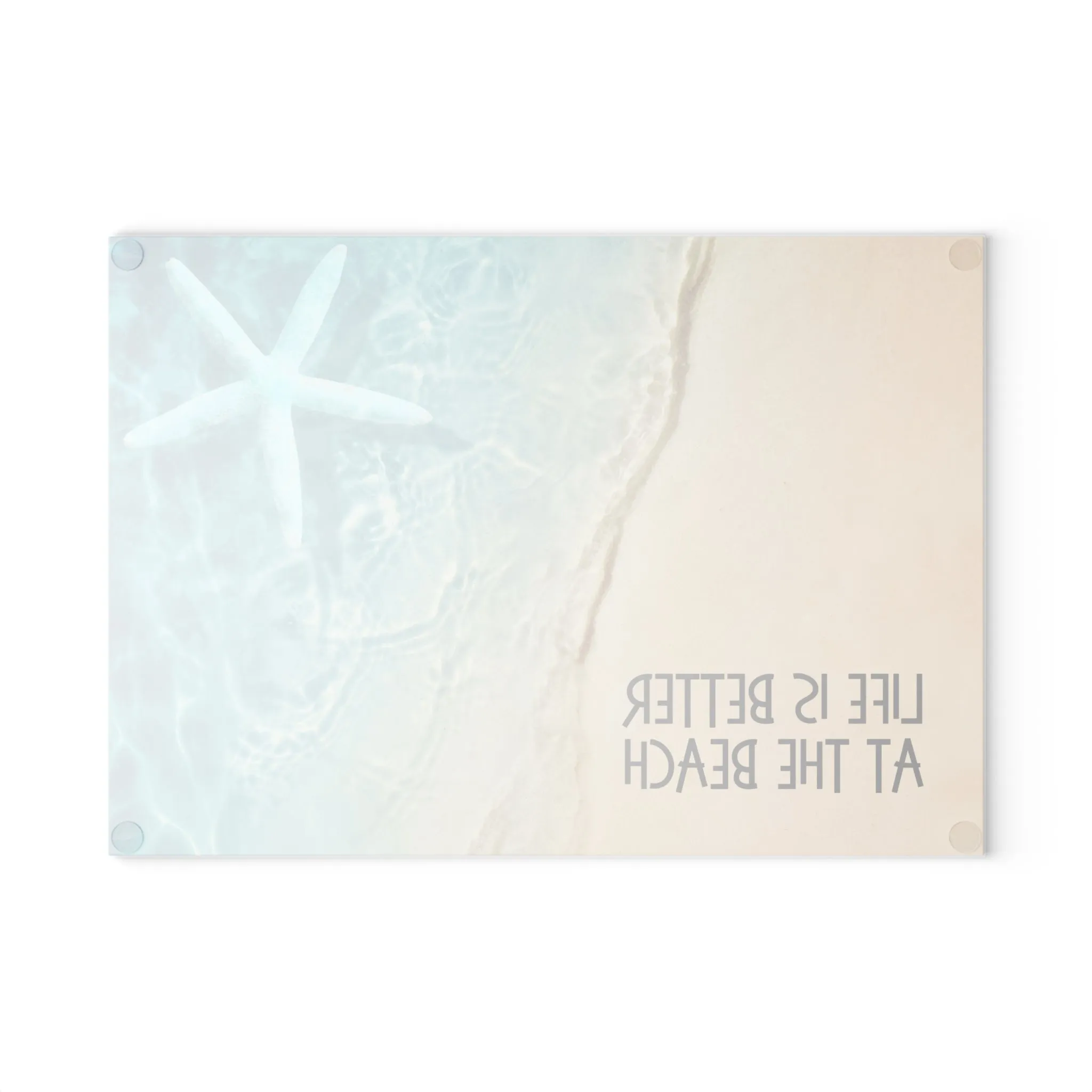 Beach Glass Cutting Board  Life Is Better at the Beach
