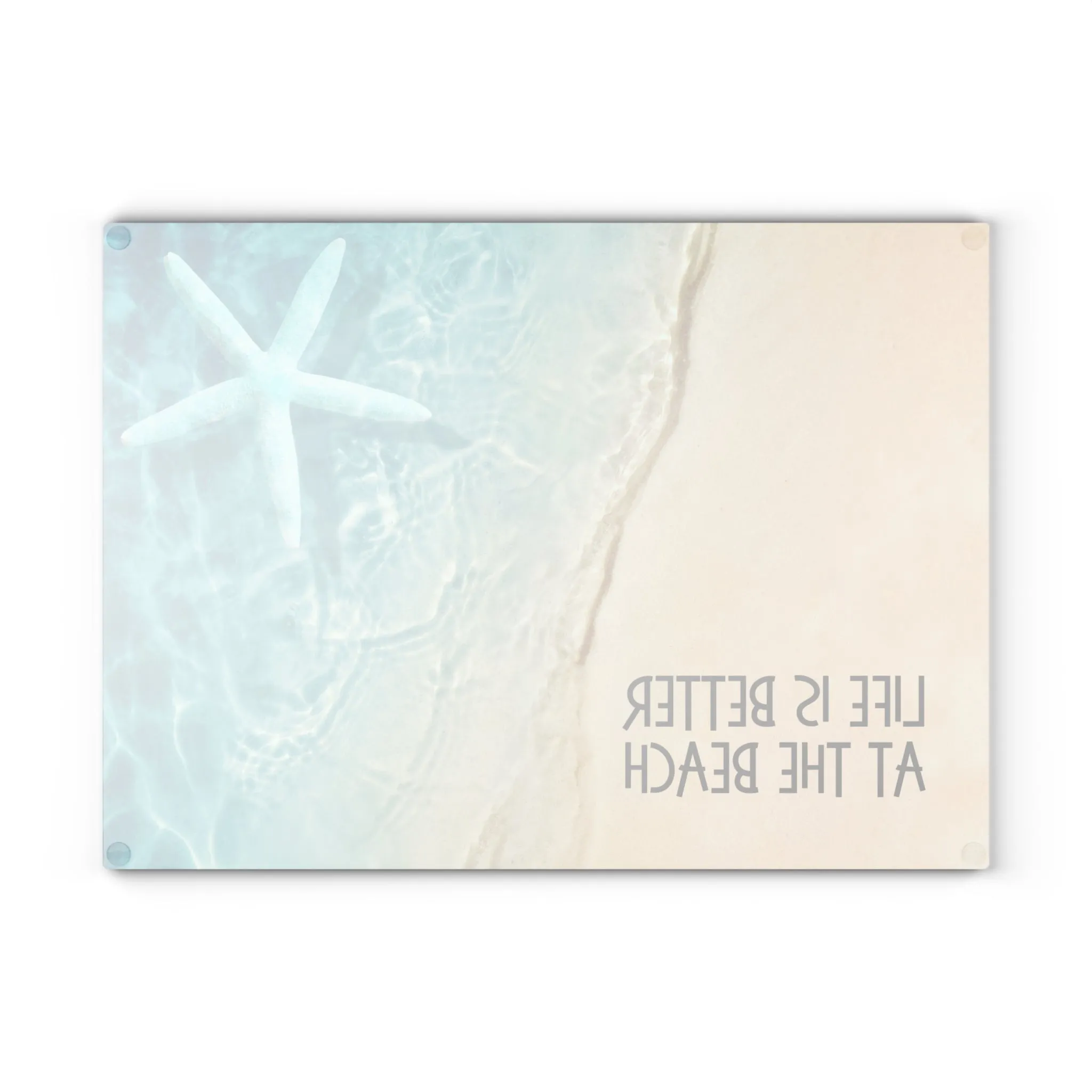 Beach Glass Cutting Board  Life Is Better at the Beach