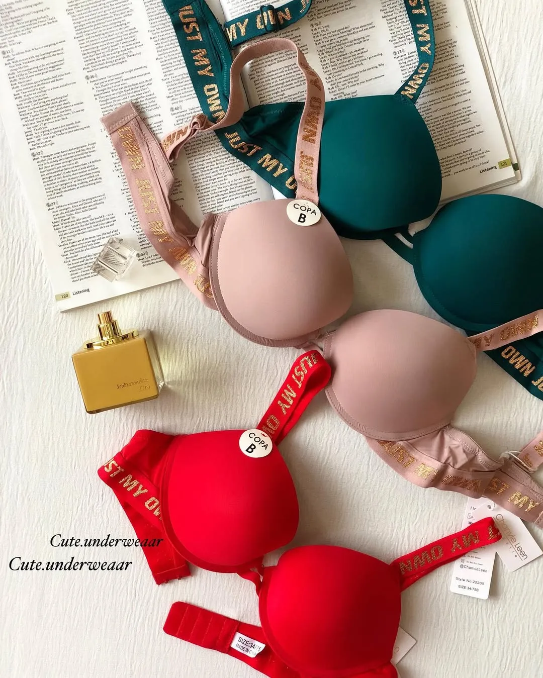 C and D CUP Daily Wear Thin Pad Push-up Under Wire Bra