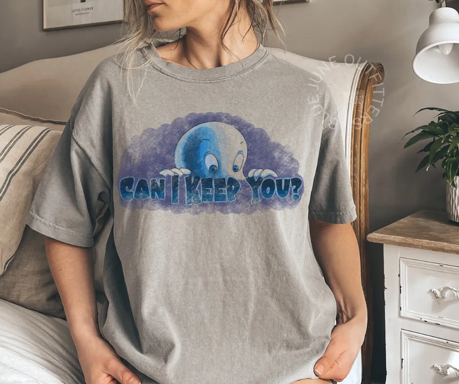 Can I Keep You Ghost | Comfort Colors Halloween Tee