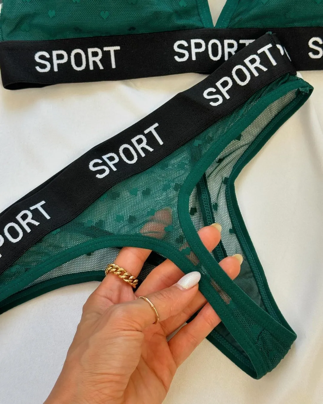 Daily Wear Sport Design Bra and Panty Set