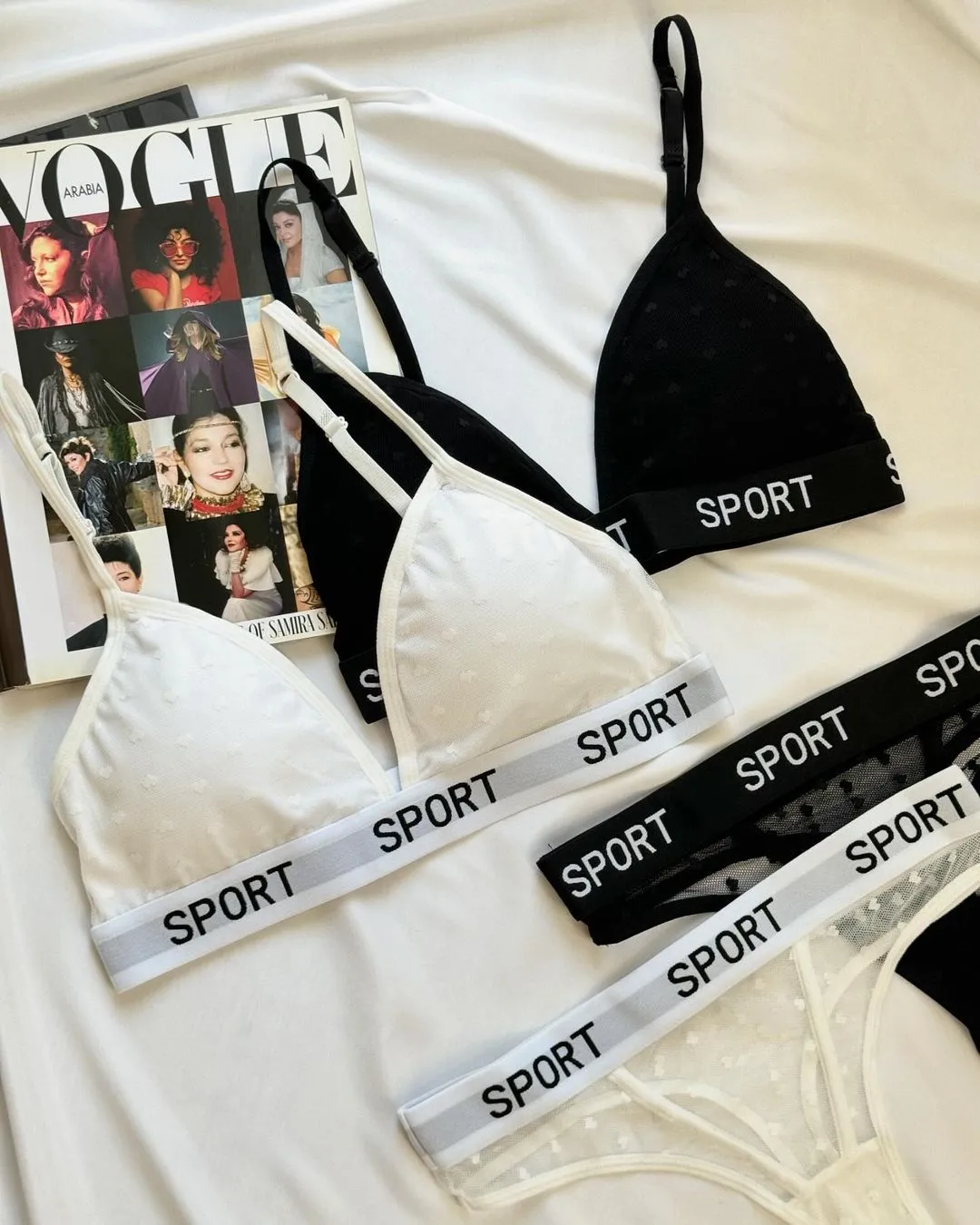 Daily Wear Sport Design Bra and Panty Set