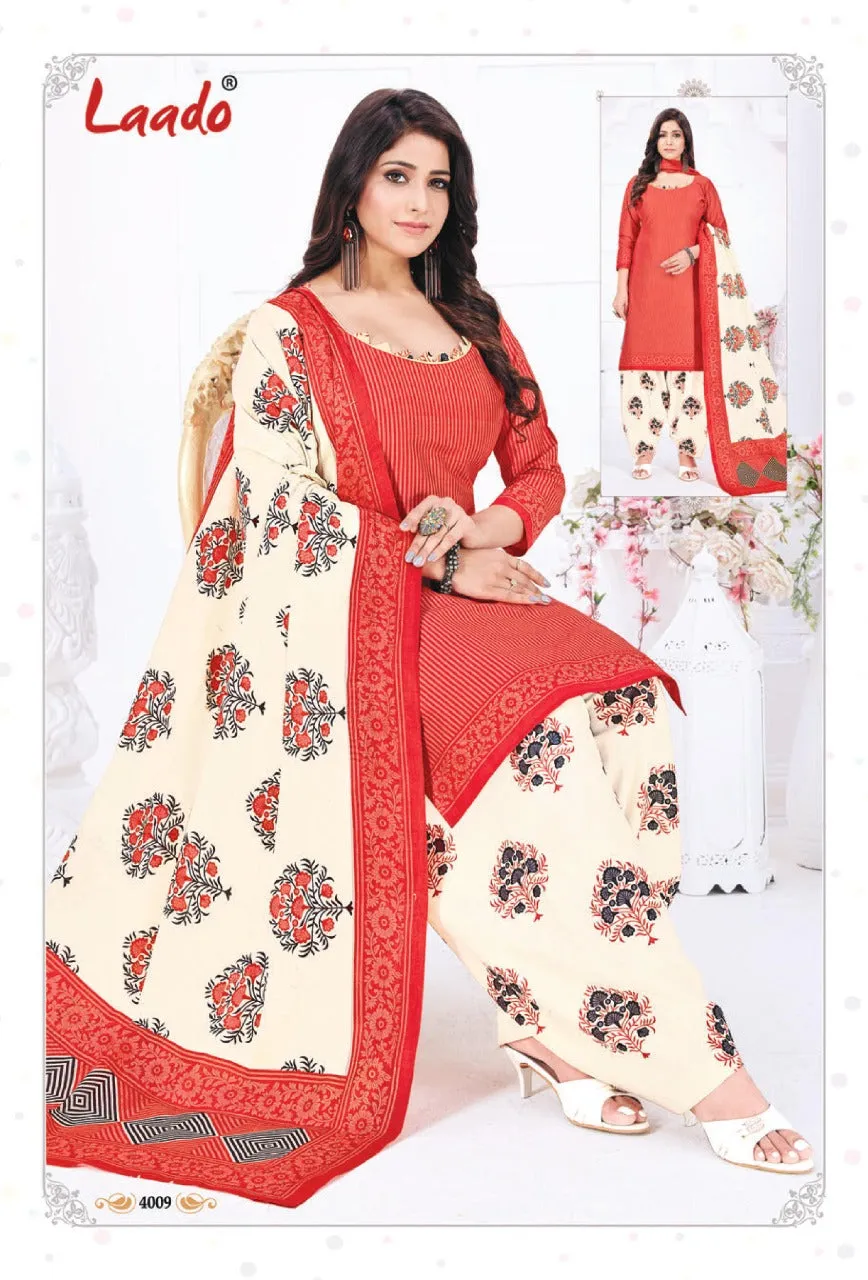 Laado Presents Priti Patiyala Vol 4 Daily Wear Cotton Designer Salwar Kameez