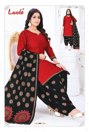 Laado Presents Priti Patiyala Vol 4 Daily Wear Cotton Designer Salwar Kameez