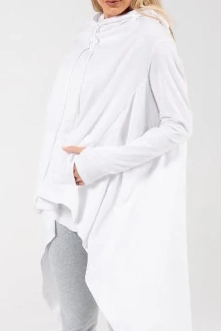 Mens cotton Jersey Sleeveless Hoodie- UNISEX