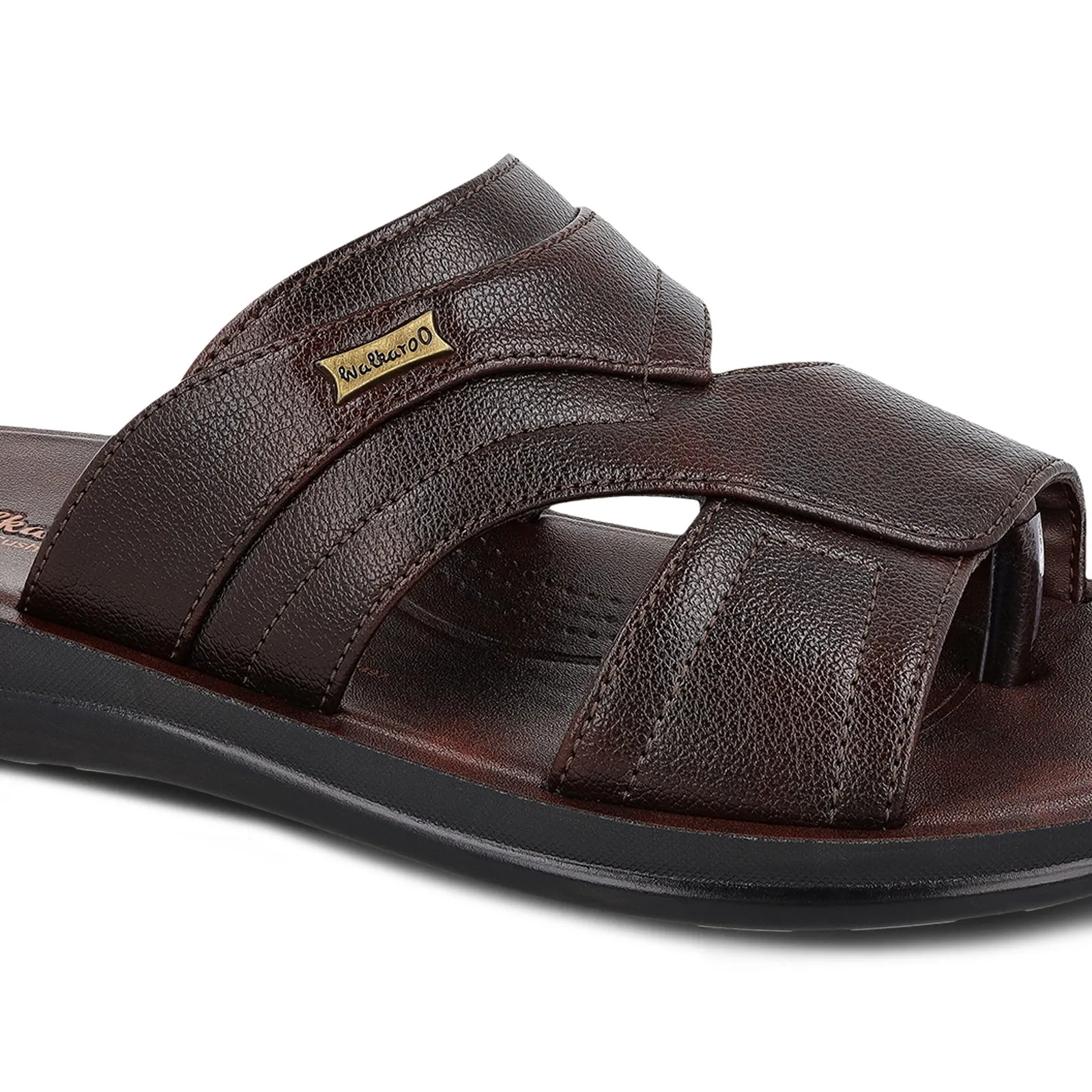 Men's Daily Wear and Office Sandals - WE1371 Brown