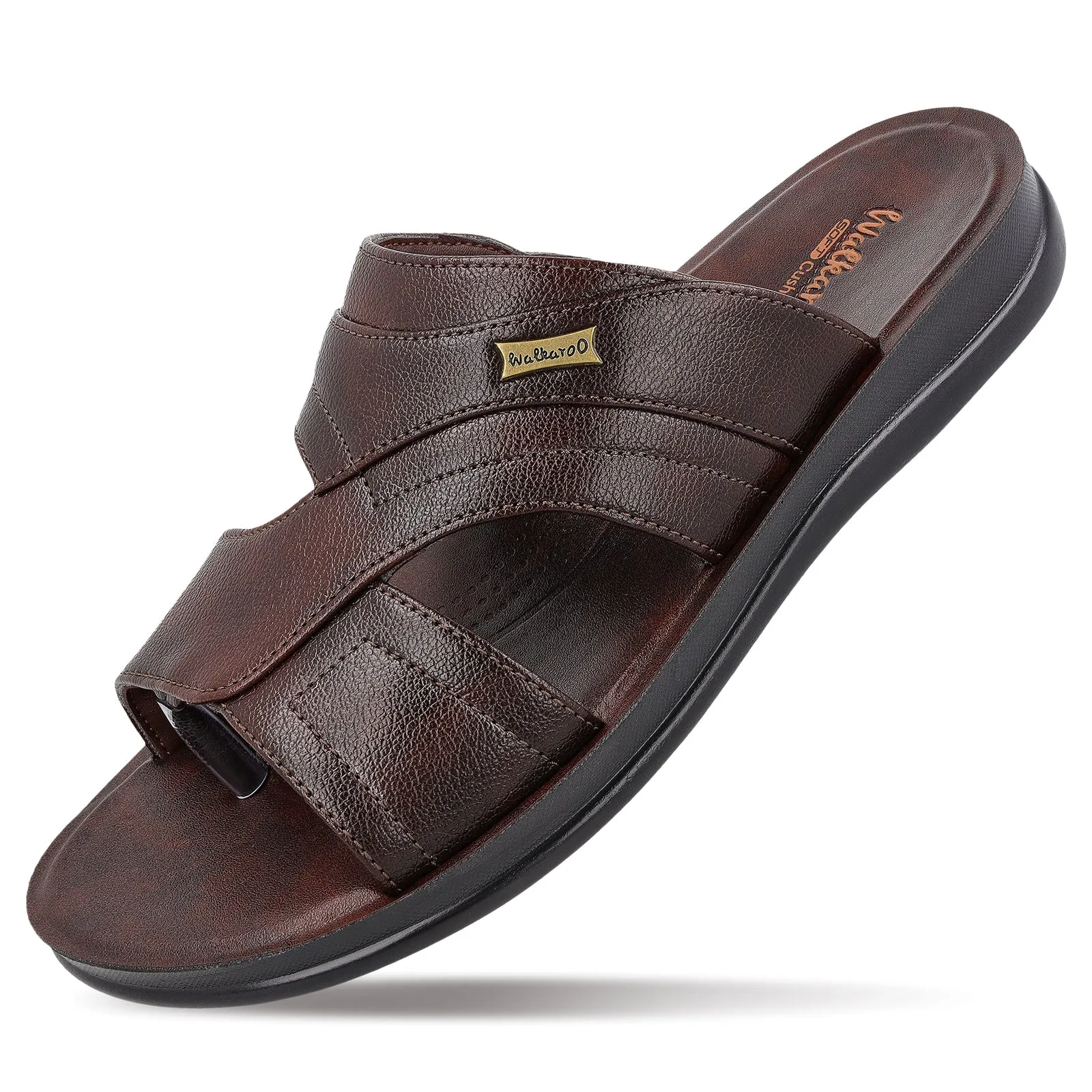 Men's Daily Wear and Office Sandals - WE1371 Brown