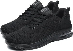Men's Running Shoes Lightweight Non Slip Walking Tennis Shoes Athletic Workout Gym Cross Training Sneakers