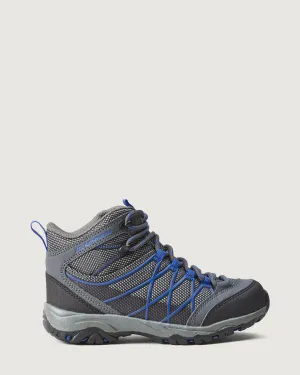 Messey Mid Kids' Unisex Boots v2 - Grey/Blue