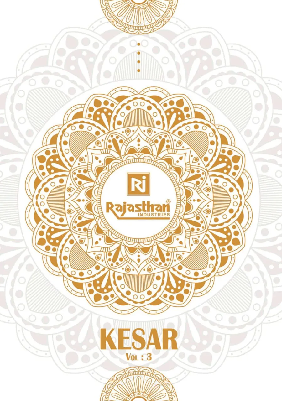 Rajasthan Industries Present Kesar Vol 3 Cotton Fabric Casual Daily Wear Salwar Kameez