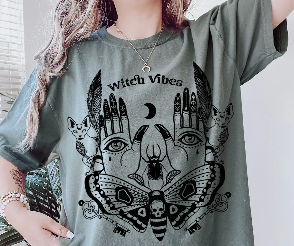 Witchy Vibes | Mystical Comfort Colors Tee