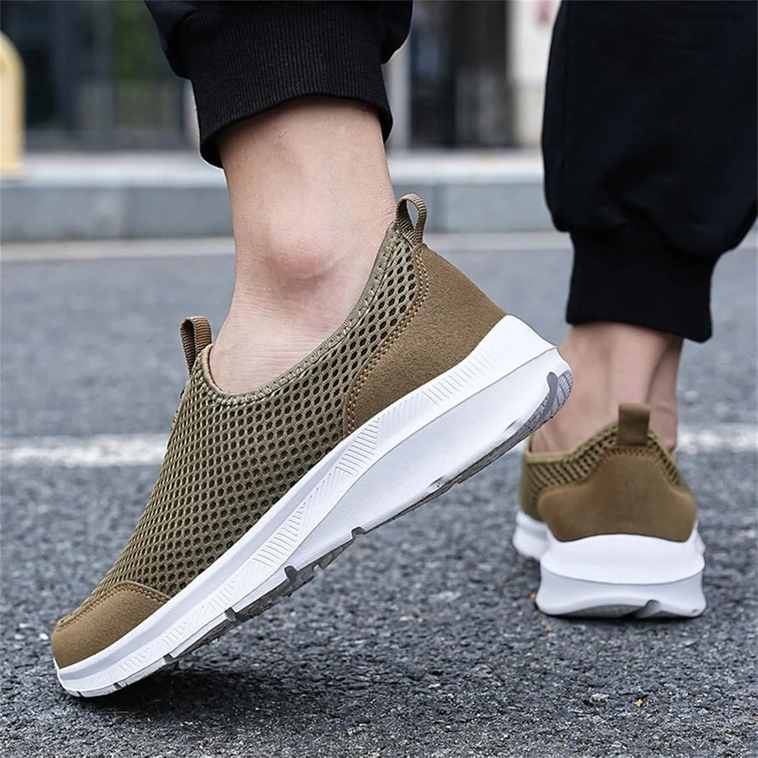 Womens White Platform Sneakers Low Top Platform Shoes Walking Shoes for Women with Arch Support and Comfort Womens Comfortable Loafers Women Running Sneakers