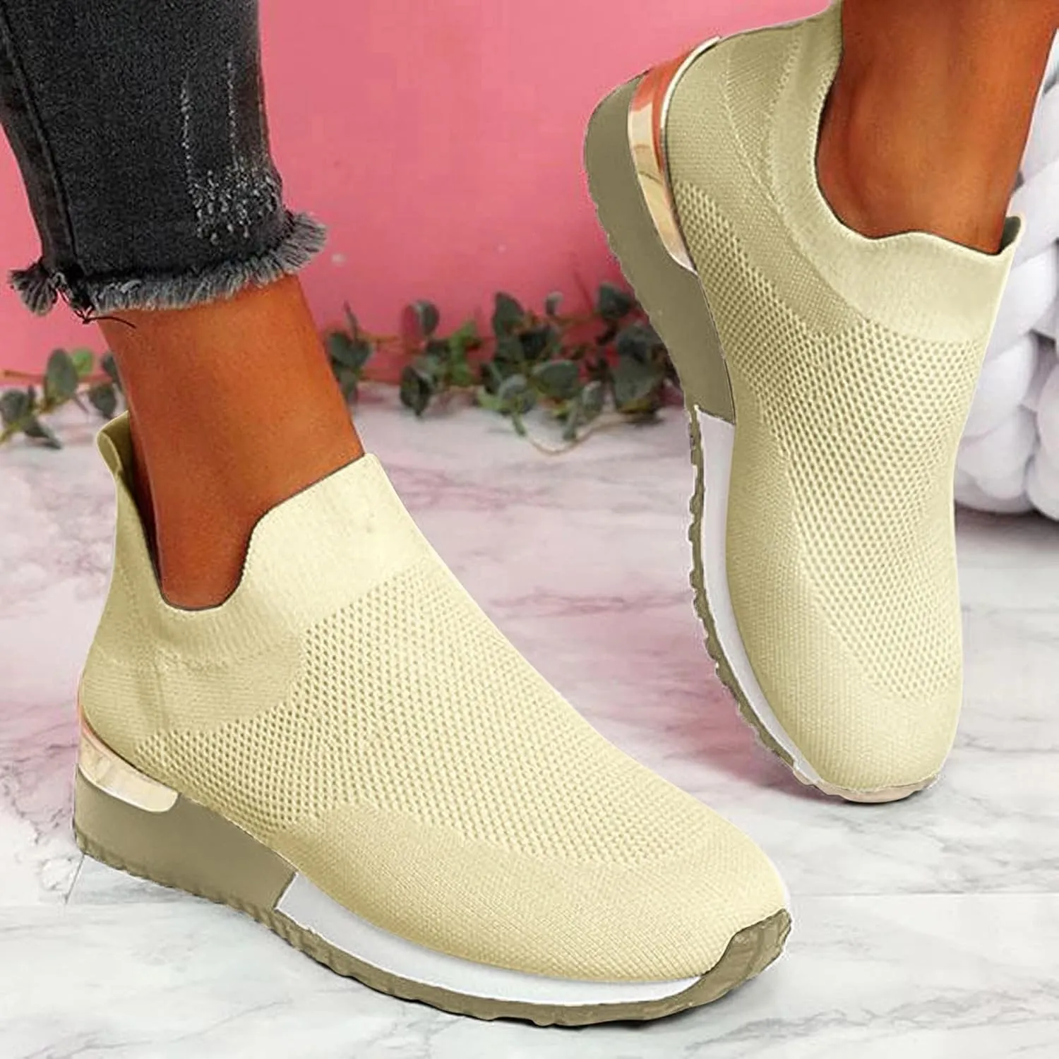 Womens White Tennis Shoes Leather Sneakers Casual Walking Shoes for Women Dressy Tennis Shoes for Women Black Loafers for Women Women's High Top Sneakers